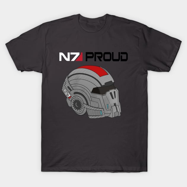 N7 Proud T-Shirt by Pastelideas